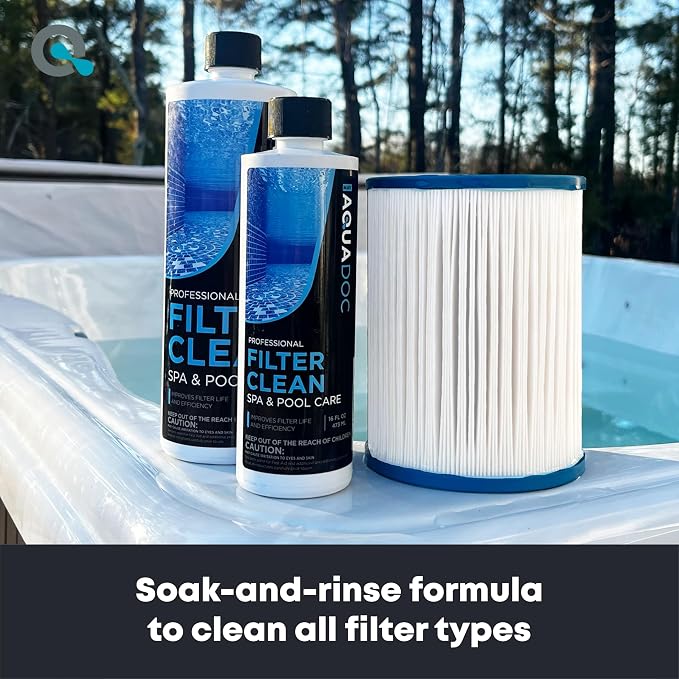 Hot Tub Filter Cleaner Soak, Pool Filter Cleaner & Pool Cartridge Cleaner - Image 2