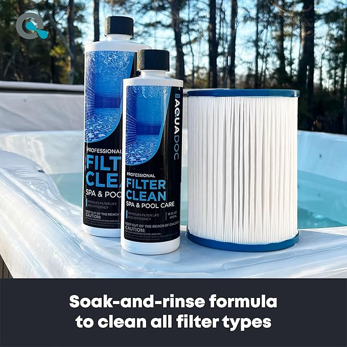 Hot Tub Filter Cleaner Soak, Pool Filter Cleaner & Pool Cartridge Cleaner - Image 2