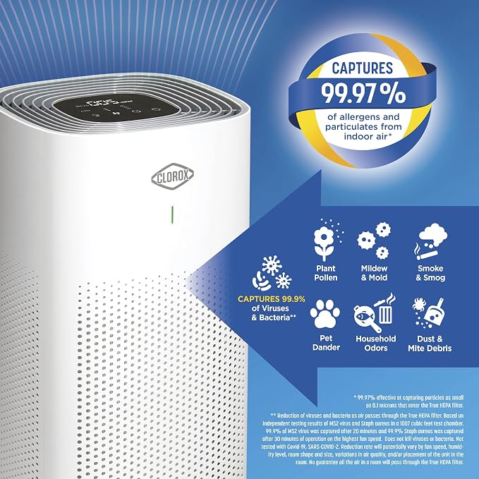 Clorox Large Room HEPA Air Purifiers - Image 2
