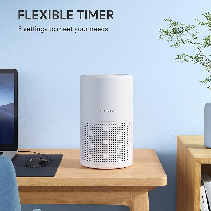 Air Purifiers for Bedroom, FULMINARE H13 True HEPA Air Filter, Quiet Air Cleaner - Image 6