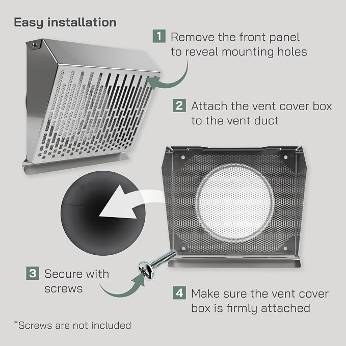 Vent Systems 6" Inch Exhaust Vent Cover - Image 4