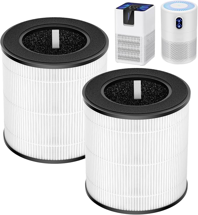 B-D02L Air Purifier Replacement Filter, Compatible by isinlive