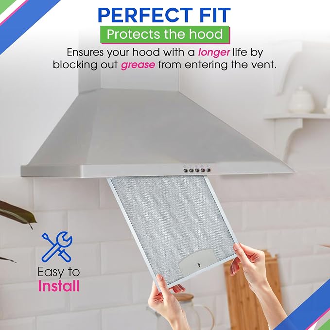 Bagean Stove Hood Vent Filter 11.81" x 16.25" BPPFA30 Compatible - Image 5