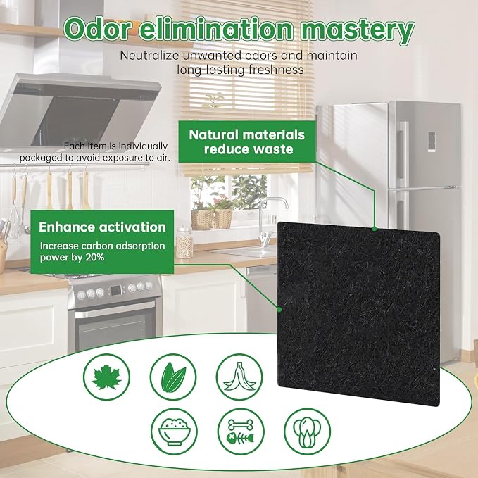16-Pack Trash Can Odor Absorbing Filter Refills Compatible - Image 6