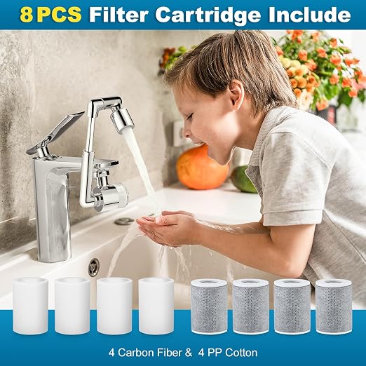 8 PCS Faucet Filter Cartridge Replacement - Image 3