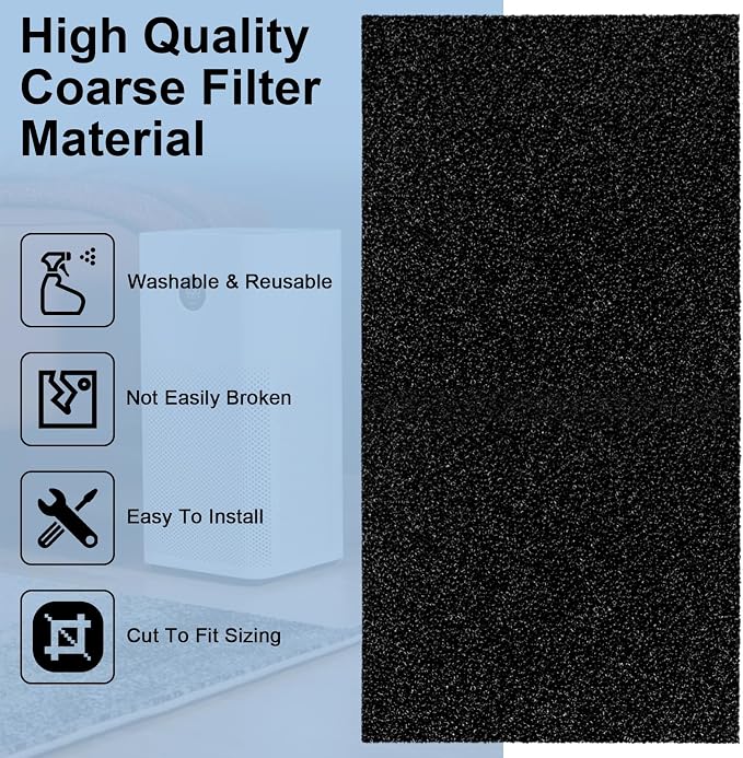 Air Filter Foam Sheet Material, Reusable Air Filter - Image 4
