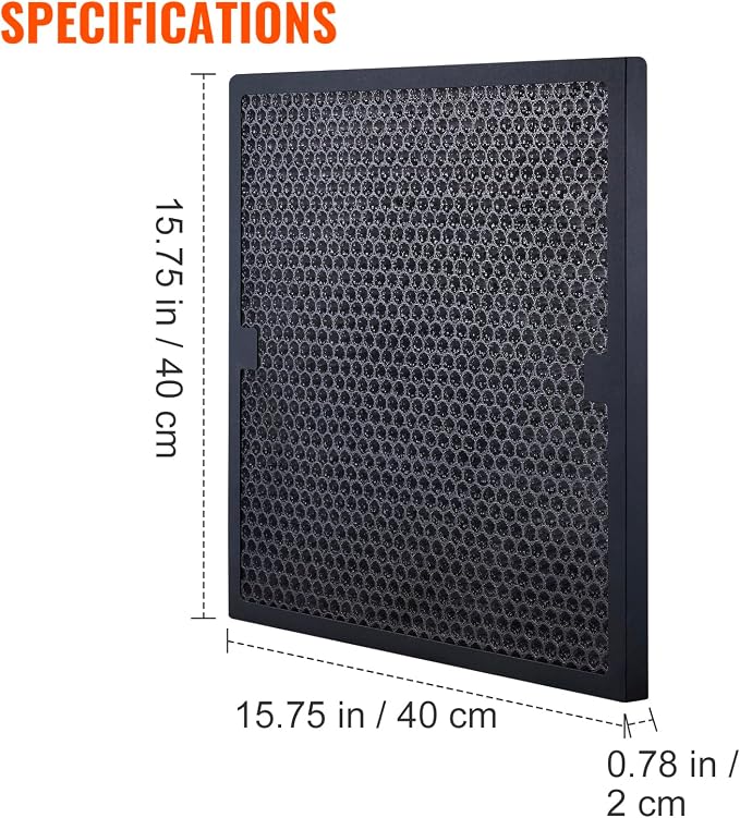 VEVOR Active Carbon Filters, 3 Pack, 15.7'' x 15.7'' Air Filter Replacement - Image 5