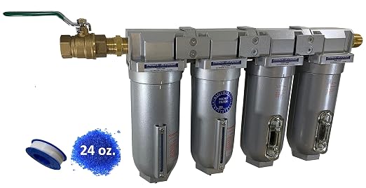 THB 4 Stage High Flow Industrial Ultra Clean Compressed Air Filter Dryer - Image 2