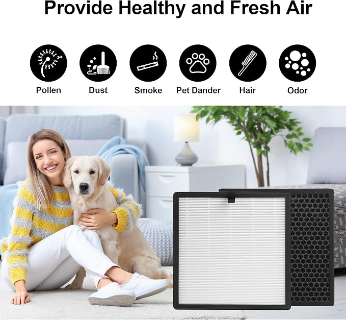 2 Packs Replacement Filter Compatible - Image 6