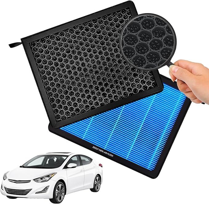 Cabin Air Filter, for Hyundai 2008-2011 Accent, 2007-2016 Elantra, 2014-2018 by ForYourEnjoyableJourney