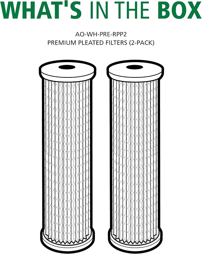 AO Smith 2.5"x10" 40 Micron Sediment Water Filter Replacement Cartridge - Image 4