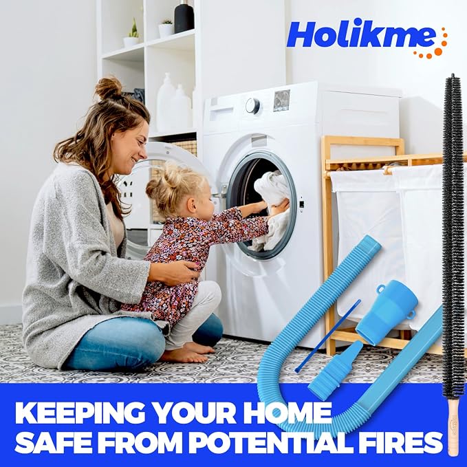 Holikme Dryer Vent Cleaner Kit 2 Pieces - Image 7