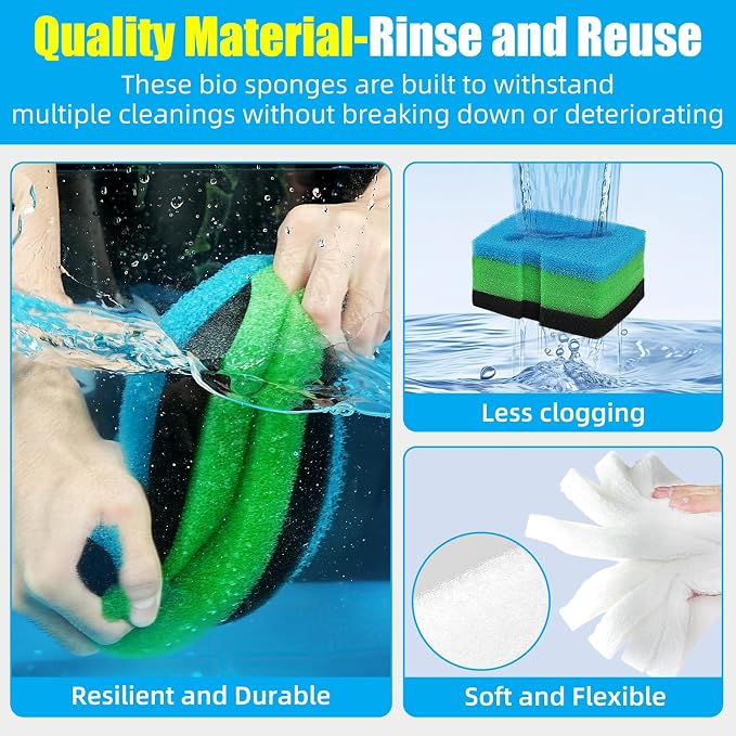 AQUANEAT Replacement Canister Filter Pads Compatible - Image 4