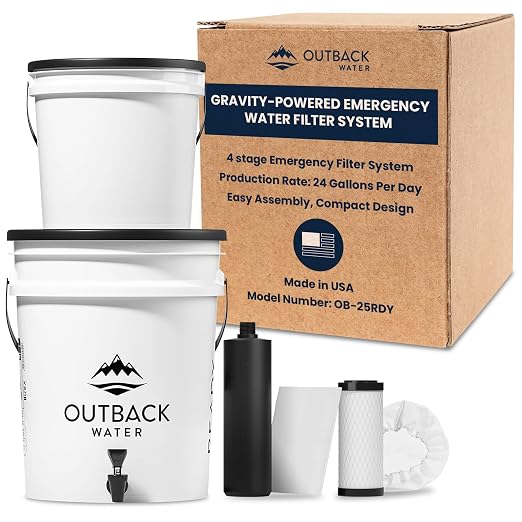 Outback Emergency Drinking Water Filter System by OutbackWater