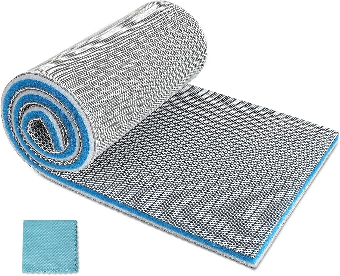 Aquarium Filter Media, Upgraded 8-Layer Filter Sponge Pad by ZVAWDR