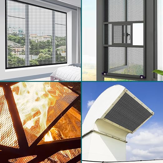 30 Mesh 304 Stainless Steel Mesh Screen, 15.7'' x 295'' Wire Screen Mesh - Image 6