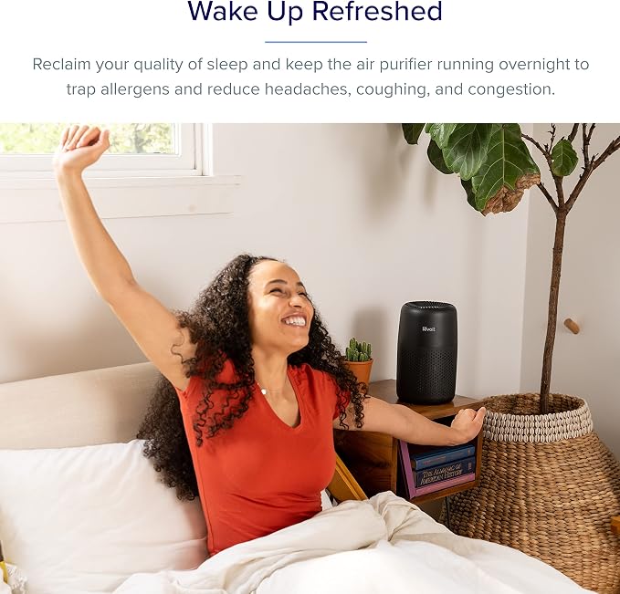 LEVOIT Air Purifiers For Bedroom Home Core Mini and Aroma Pads - Image 3