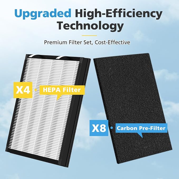 4 Pack T554 Replacement Filter Compatible - Image 8