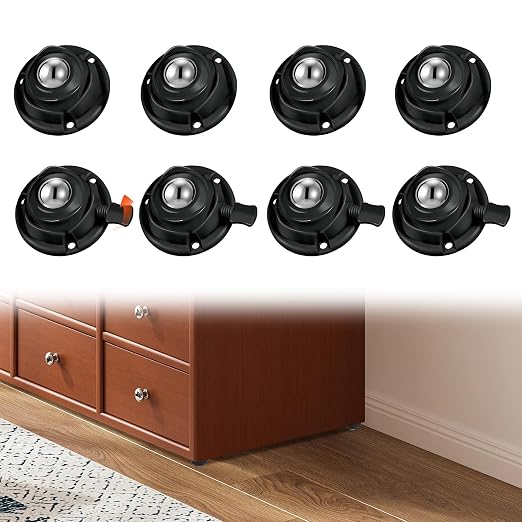 8 Pack Self Adhesive Caster Wheels by JAXJIADAXIN