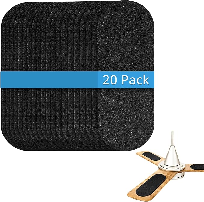 UCINNOVATE Ceiling Fan Filters for Blades, 20 Pack Fresh Fan Air Purifier Pads by UCINNOVATE