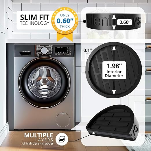 Silent Guys Anti Vibration Pads - Image 2