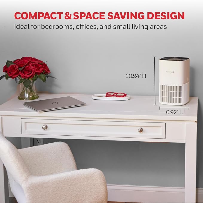 Honeywell Allergen Plus Compact Small Room HEPA Air Purifiers - Image 6