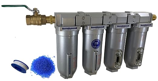 THB 4 Stage High Flow Industrial Ultra Clean Compressed Air Filter Dryer by Unknown