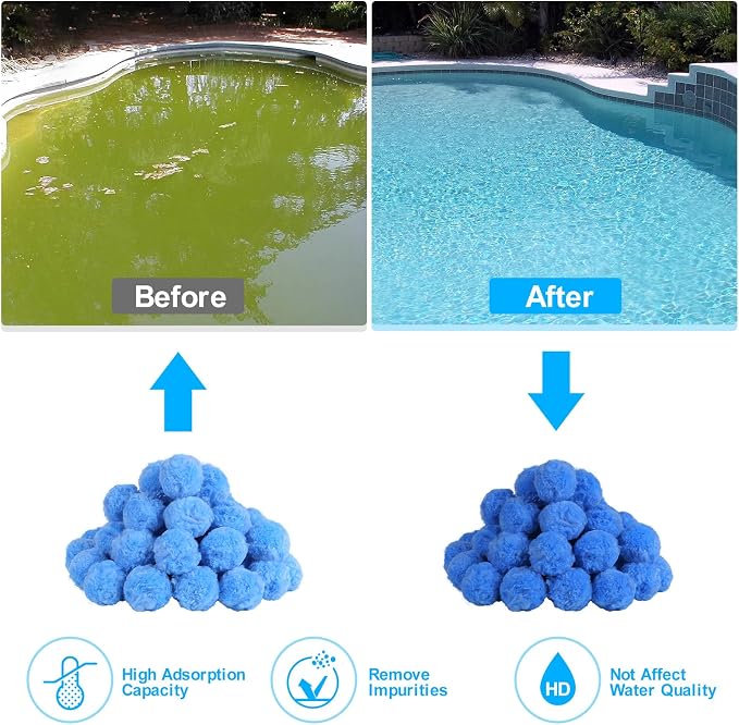 Askyli 2.9 lbs Pool Filter Balls - Image 8