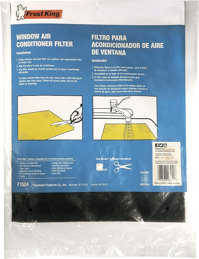 Frost King Air Conditioner Filters, 15 in. x24 in. x3/16 in, Open Cell Foam - Image 3