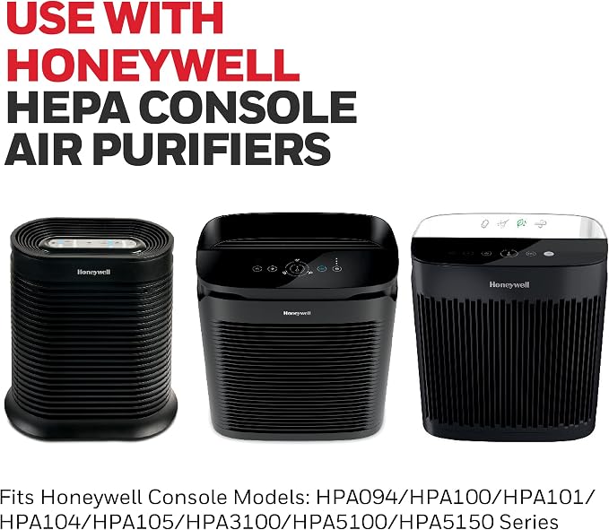 Honeywell HEPA Air Purifier Filter Kit – Includes 1 HEPA R Replacement Filter - Image 5