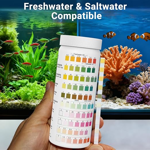 Aquarium Test Kit |150 Strips | Aquarium Test Strips 11-in-1 | Quick Accurate - Image 4
