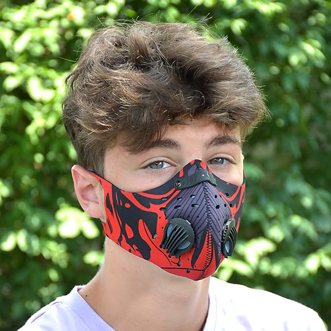 ASA TECHMED Reusable Dual Air Breathing Valve Face Mask Cover - Image 5