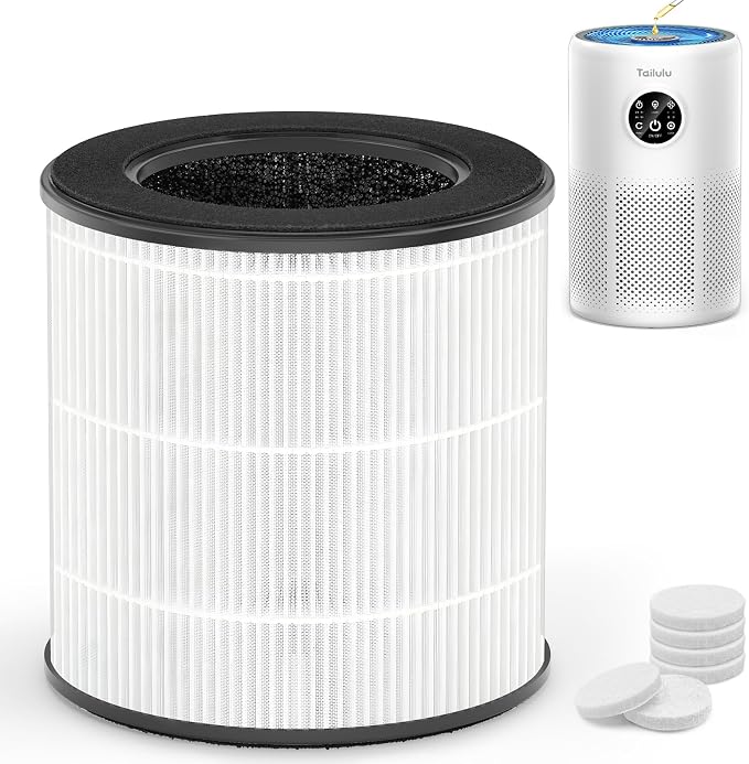 Tailulu D10 Replacement Filter, Air Purifier Filter by Tailulu