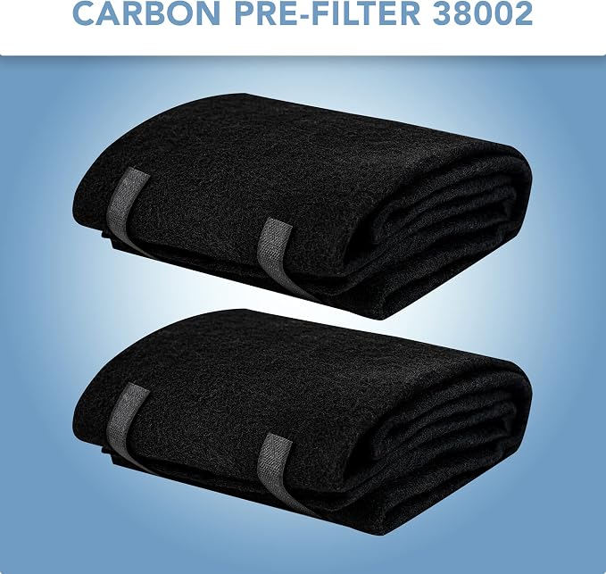 CFS – Pack of 2, Premium Cut-to-Fit Activated Carbon Pre-Filter Pad Compatible - Image 2