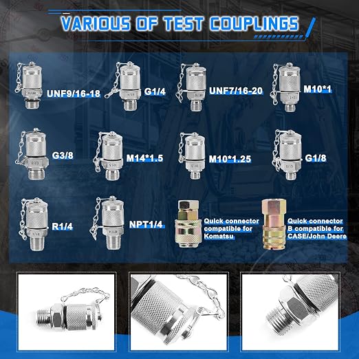 SINOCMP Hydraulic Pressure Test Kit - Image 3