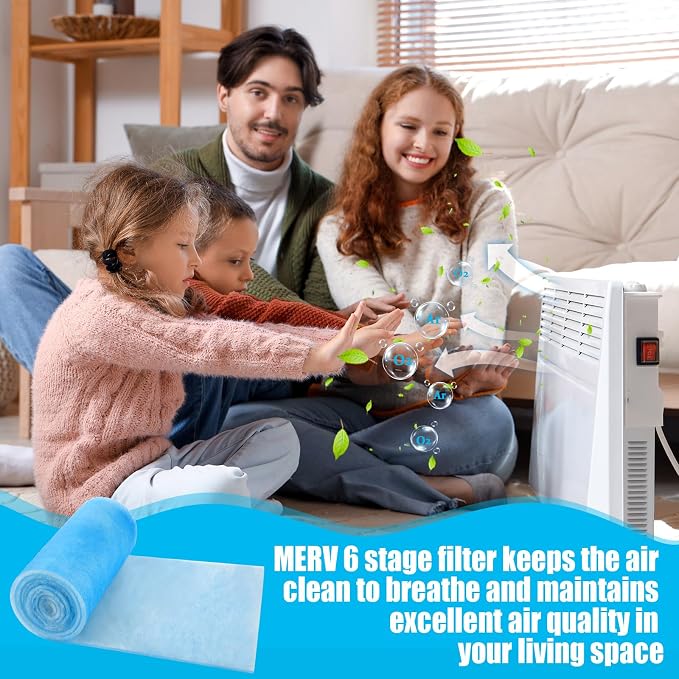 Frienda 20 x 118 Inch Merv 6 Reusable Air Vent Filter Cut to Size Electrostatic - Image 5