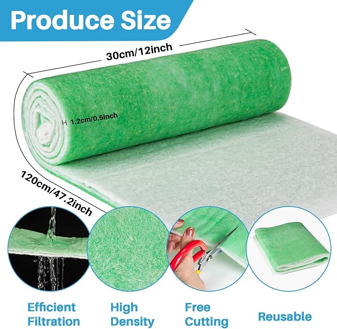 MAQIHAN 2PCS Pond Filter Media - Image 2