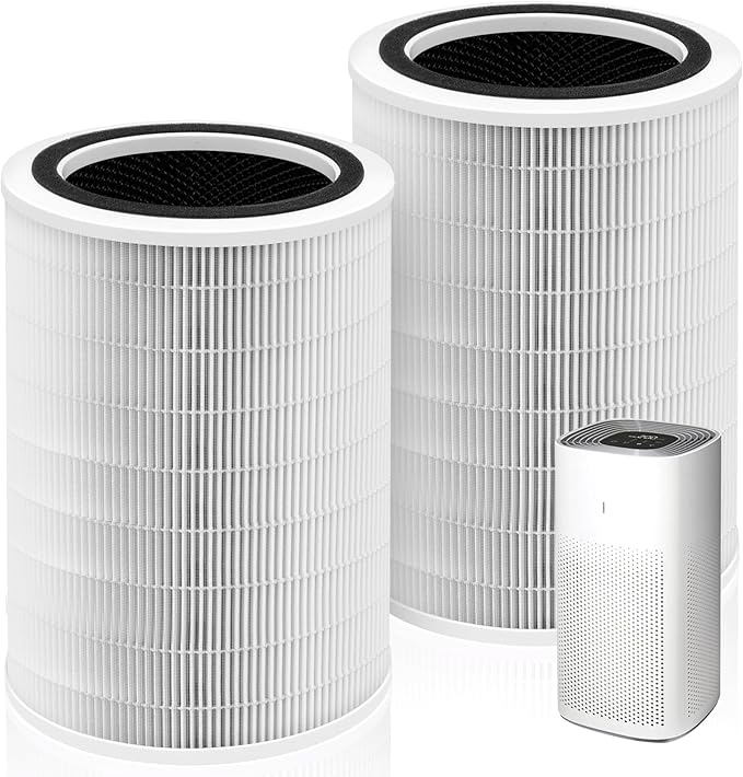 12010 HEPA Replacement Filter for Clorox Large Room Air Purifier 11010 & 11011 by Pulluty