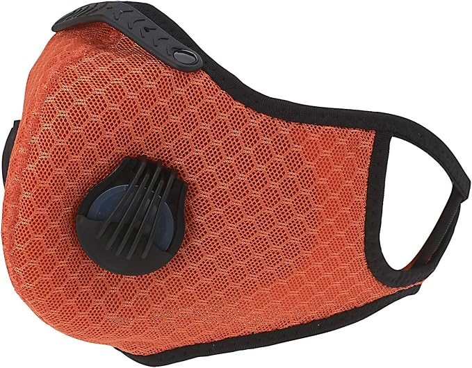 ASA Techmed Reusable Dual Air Breathing Valve Face Mask Cover by ASATECHMED