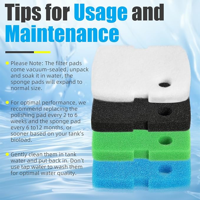 AQUANEAT Replacement Canister Filter Pads Compatible - Image 5