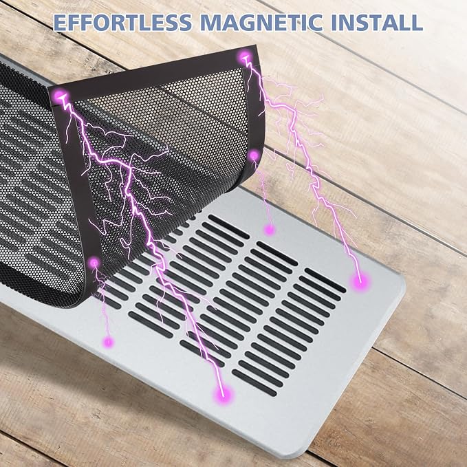 8 Pack Strong Magnetic Floor Vent Cover - Image 4