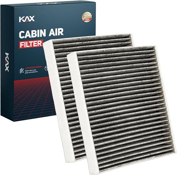 KAX HEPA Cabin Air Filter with Activated Carbon, CF12157 Replacement by KAX