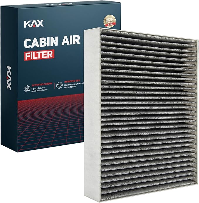 KAX HEPA Cabin Air Filter with Activated Carbon, CF11472 Replacement by KAX