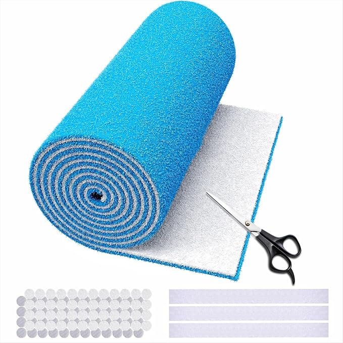 14 x 140" Air Vent Filters, Cut-to-Size MERV 8 Filter Material, Triple Layer by WAWINYAirVentFilters