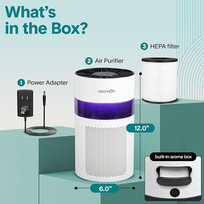 SereneLife Portable Air Purifier - Image 8