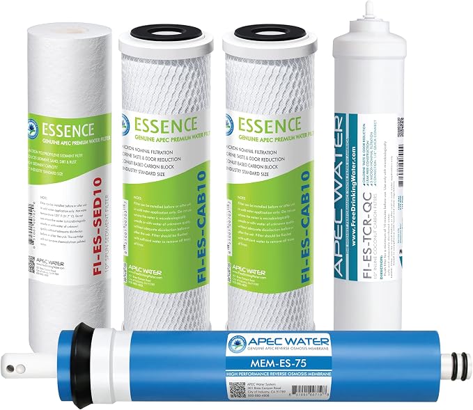 APEC Water Systems FILTER-MAX-ES75 75 GPD High Capacity Complete Replacement by APECWaterSystems