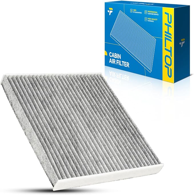 PHILTOP HEPA Cabin Air Filter w/Activated Carbon, CF10361 Compatible by PHILTOP