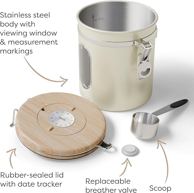 Veken Coffee Sugar Canister - Image 2