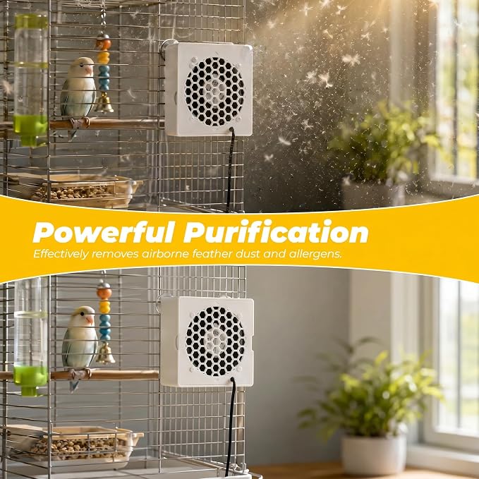 Bird Cage Feather Powder Down Filter - Image 2