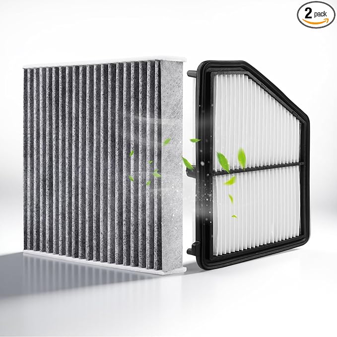 Engine & Cabin Air Filter for Honda Civic 2016-2026 2.0L, HR-V 2023-2026 HRV by StaunchAuto
